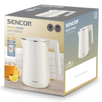 Rychlovarná konvice SENCOR SWK 0155WH bílá, objem 1 l 11