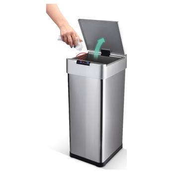 Bezdotykový odpadkový koš SENSOR LAMART nerez, 50 l 2