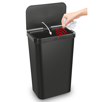 Odpadkový koš SENSOR černá 1