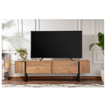 TV stolek SERENITY borovice atlantic/černá 1