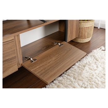 TV stolek SERENITY ořech/černá 4