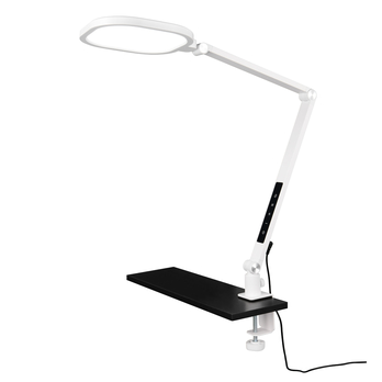 Stolní LED lampa SERVO bílá 3