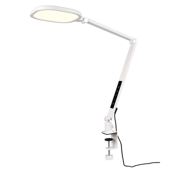 Stolní LED lampa SERVO bílá 9
