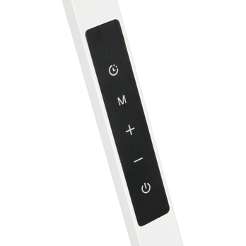 Stolní LED lampa SERVO bílá 10