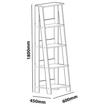 Regál SETRE bílá 2