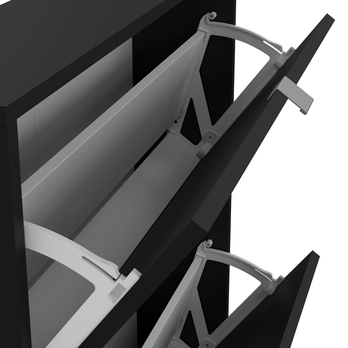 Botník SEVERNE 1 černá matná 6