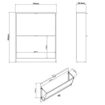 Botník SEVERNE 1 černá matná 8