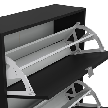 Botník SEVERNE 4 černá matná 6