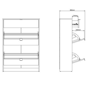 Botník SEVERNE 7 černá matná 6