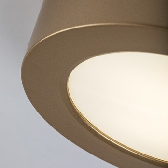 Venkovní stropní svítidlo SHAUN PLUS zlatá, průměr 12 cm 4