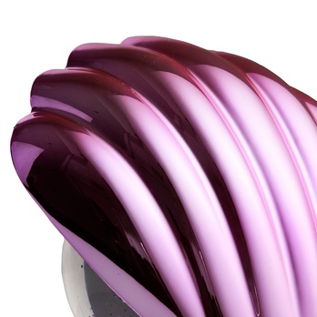 Dekorační stolní lampa SHELLY růžová 10