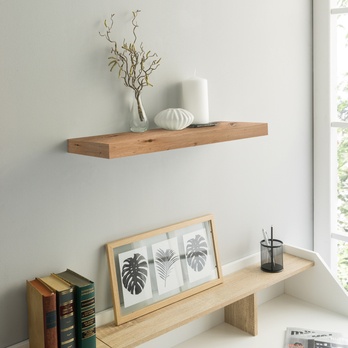 Nástěnná police SHELVY dub artisan, šířka 60 cm 1