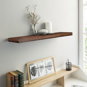 Nástěnná police SHELVY old style, šířka 80 cm 1