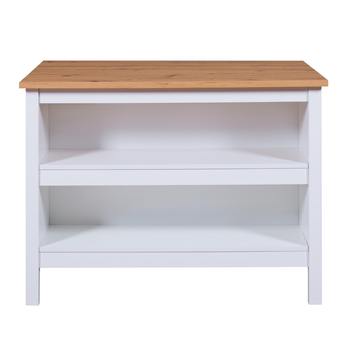 Ostrůvek SICILIA bílá/dub artisan 2