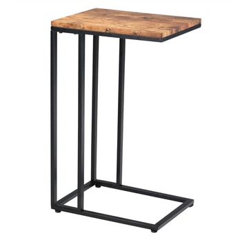 Přístavný stolek SIDE přírodní/černá 4