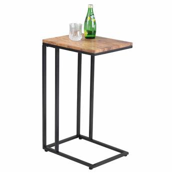 Přístavný stolek SIDE přírodní/černá 5