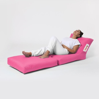 Sedací pytel SIESTA růžová 2