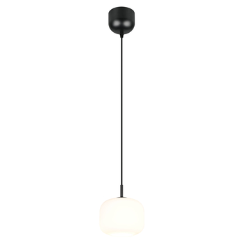 Závěsné svítidlo SIGNE bílá/černá, průměr 15 cm 1
