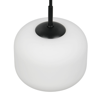Závěsné svítidlo SIGNE bílá/černá, průměr 15 cm 2