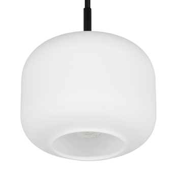 Závěsné svítidlo SIGNE bílá/černá, průměr 15 cm 4