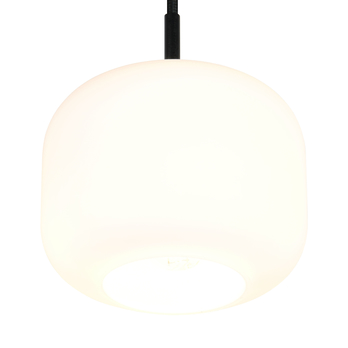 Závěsné svítidlo SIGNE bílá/černá, průměr 15 cm 5