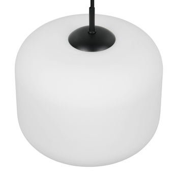 Závěsné svítidlo SIGNE bílá/černá, průměr 25 cm 2