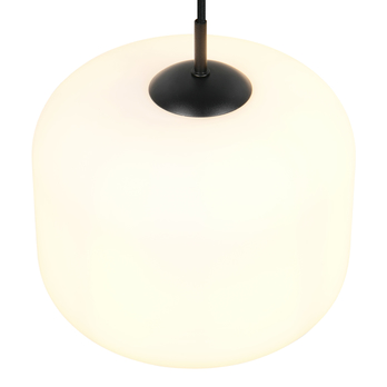 Závěsné svítidlo SIGNE bílá/černá, průměr 25 cm 3