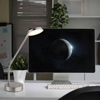 Stolní lampa SILVIO nikl 1