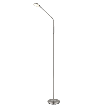 Stojací lampa SILVIO nikl 2