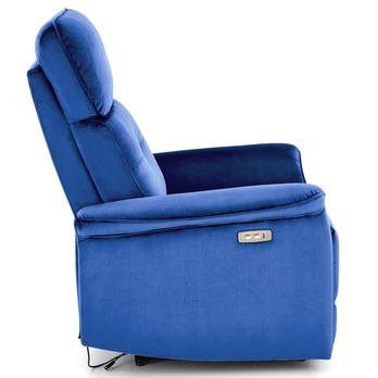 Relaxační křeslo SIMAR modrá 4