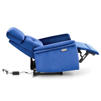 Relaxační křeslo SIMAR modrá 7