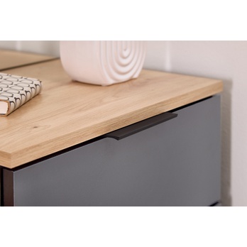 Předsíňová sestava SIMPLE šedá/dub artisan 9