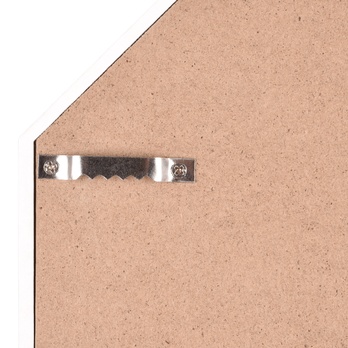 Skříňka na klíče SINAS bílá/dřevo 6