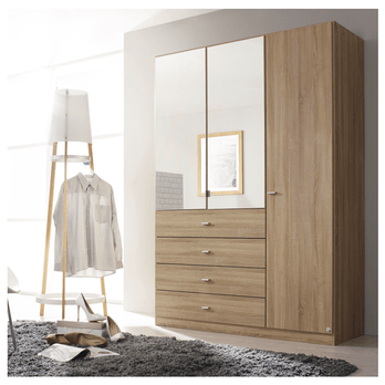 Šatní skříň SINSHEIM 22S3/AL645 dub sonoma 1