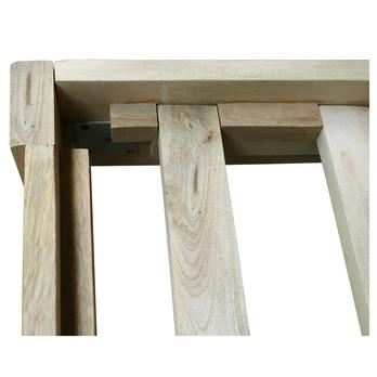 Postel s roštem SITAK mango/bílá, 160x200 cm 3