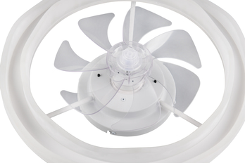 Stropní LED svítidlo s ventilátorem SKAULO bílá 5