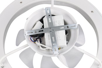 Stropní LED svítidlo s ventilátorem SKAULO bílá 7