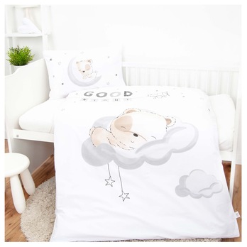 Povlečení SLEEPING LITTLE BEAR 40x60 a 100x135 cm 1