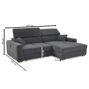 Sedací souprava SLIDER II šedá 1