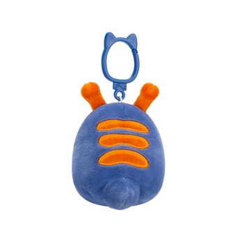 Klíčenka Squishmallows SLIMAK PREETI modrá/oranžová 3