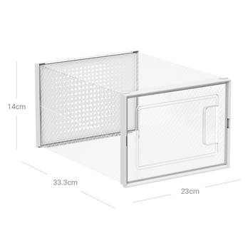 Sada úložných boxů SLOT průhledná, 18 ks 6