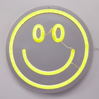 Nástěnné svítidlo SMILEY žlutá 1