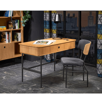 Jídelní židle SMORT dub/černá 1