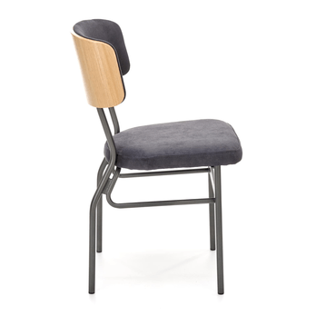 Jídelní židle SMORT dub/černá 3