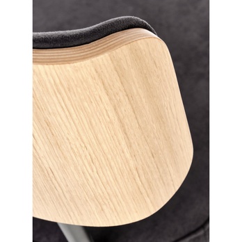 Jídelní židle SMORT dub/černá 7