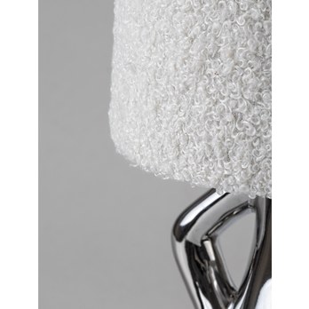 Stolní lampa  SMURFY krémová/stříbrná 4