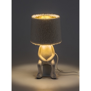 Stolní lampa  SMURFY krémová 4