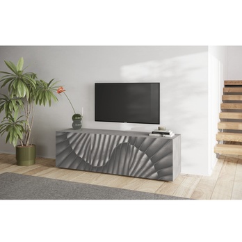 TV komoda SNAKE 1 cementová 1