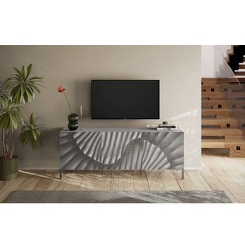 TV komoda SNAKE 1 cementová 6