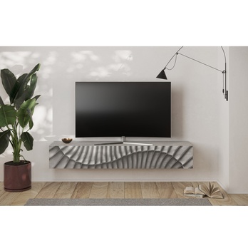 TV komoda SNAKE 5 cementová 1